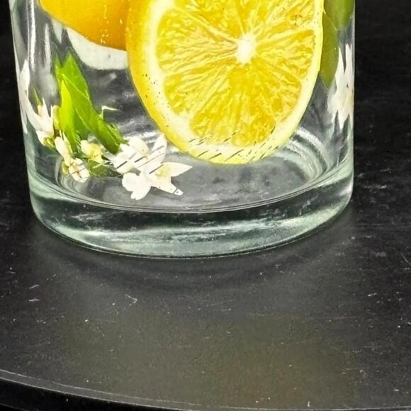 Vintage 1960's Imperial Glass Lemonade Juice Citrus Glasses Set of 4 - Picture 6 of 8